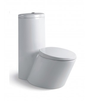 كرسي أفرنجي أبيض اوتس  صيني  25سم # 1836 (wash down)